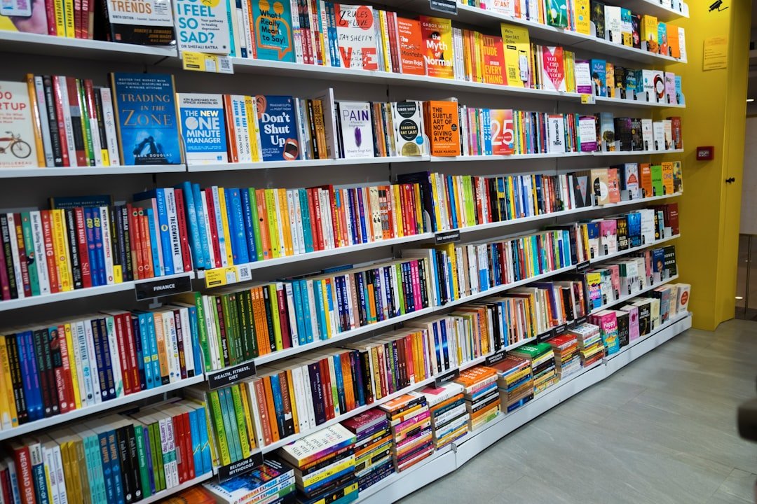 Photo bookshelf, manuscript